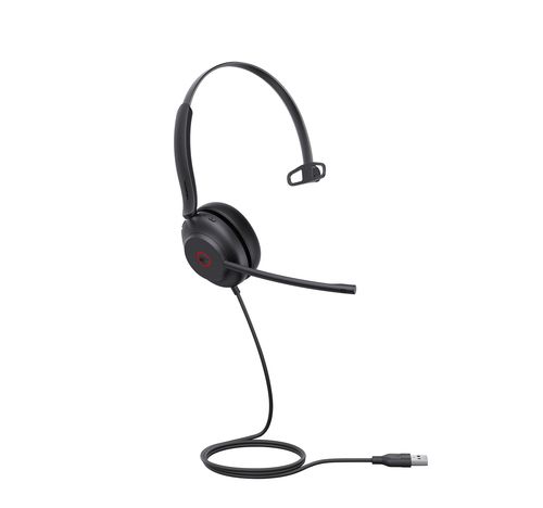 Yealink UH35 , Auscultador preto, versão Microsoft Teams, USB-A, mono