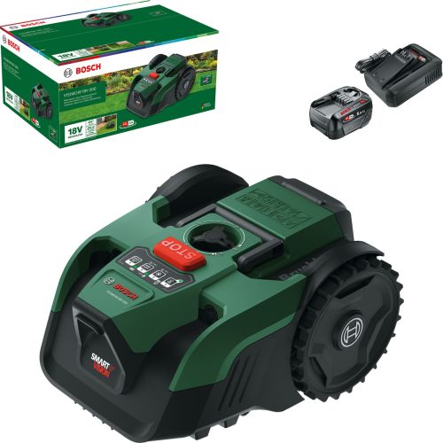 Comprar Robot corta relva Bosch VisiMow 18V-200 Set Mahroboter