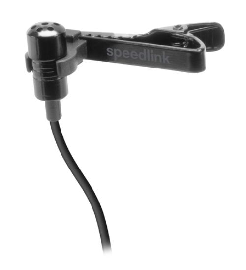 Microfone Speedlink SPES Clip-On Microphone, black