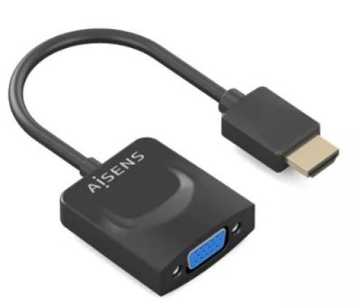 Comprar Aisens Conversor HDMI a SVGA - HDMI A/M - SVGA/H - 15cm - Preto