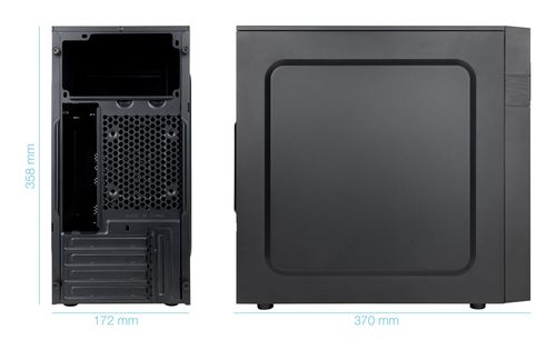 Caixa MINITORRE MATX ´´ISOBOX ULTRA´´ 500W USB-C