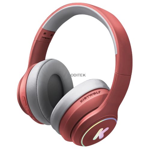 Comprar Auscultadores Kidywolf Headphones Bluetooth red
