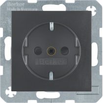 Comprar Domótica - Berker 4723 16 06 Tomada Schuko B1 antracite