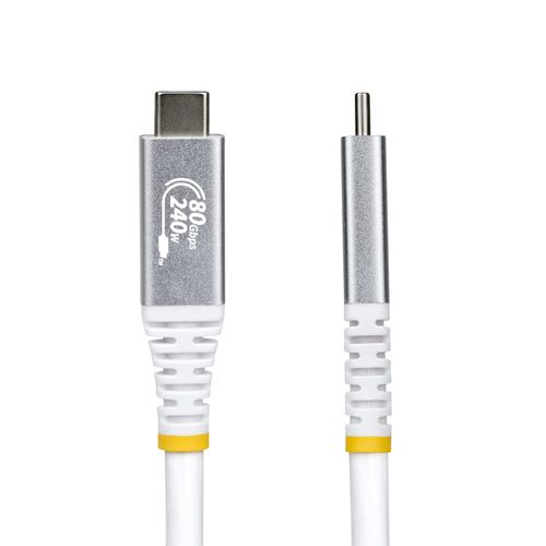 StarTech.com Cabo USB USB-C (M) para USB-C (M) USB4 / Thunderbolt / Di