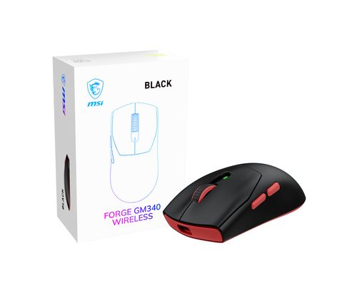 Rato MSI Forge GM340 W Preto WIRELESS Rato Gaming