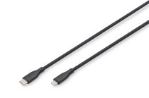 Comprar Adaptadores - DIGITUS CABO USB-C TO LIGHTNING 2.0 0.5M BLACK