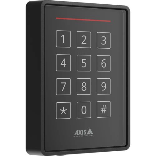 Câmara IP AXIS, controlo acessos, leitor A4131-E