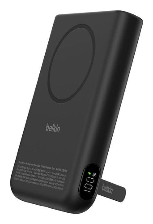Belkin UltraCharge magn. Powerbank 10000mAh Qi2 25W preto  BPD014hqBK
