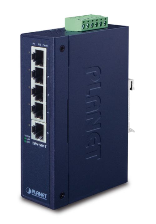 Comprar PLANET 5-Port 10/100TX Industrial Fast Ethernet Switch