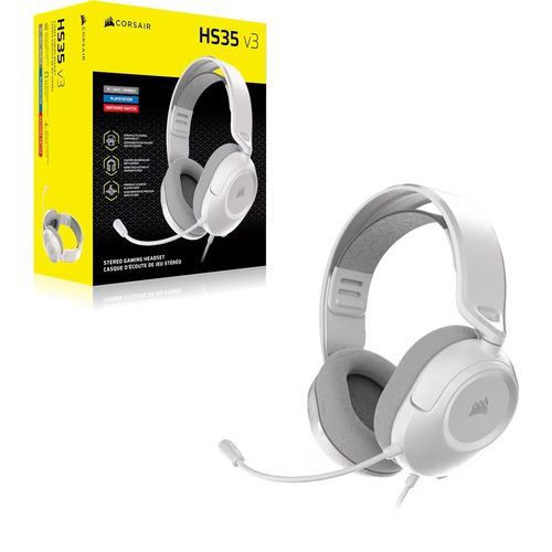 Auscultadores Gamimg Corsair Hs35 V3 Branco