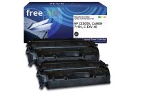 achat Toner Compatible HP - Freecolor Toner HP 05X Noir CE505XD HY pack double Compatible K35121F7