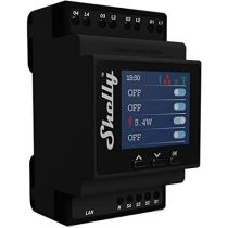 Shelly Relé Pro 4PM WLAN LAN Máx. 40A 4 canales 1 fase Función m