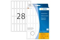 Revenda Papel - Etiquetas multiusos HERMA brancas 13x40 mm amovíveis 896 fichas