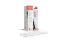 Revenda Papel - Cantos encadernação Peach branco 16mm 100 unidades
