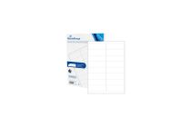 Revenda Papel - Etiquetas MediaRange 99,1x33,9mm 800 fichas adesivas fortes branco
