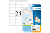 Revenda Papel - Etiquetas endereços HERMA Premium A4 branco 63,5 x 33,9 mm 600plug