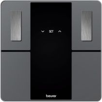 Revenda Balanças WC - Balança diagnóstico Beurer BF 500 Super Black Edition cinzento pr