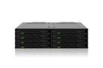 achat Accessoires Disque dur - IcyDock 8x2.5 SATA SAS dans 1x5.25m baies rack mobile MB038SP-B