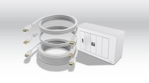 VISION Techconnect Plastron AV modulaire câbles GARANTIE À VIE 