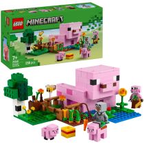Revenda Lego - LEGO 21268 Minecraft casa bebé porco, brinquedo construção 