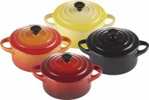 achat Skillet et Casseroles - Le Creuset Stoneware Set 4 petites casseroles 10x5cm rouge 79212105129100