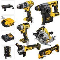 Revenda Aparafusadoras - Aparafusadora DeWalt DCK685P3T-QW Bateria-Werkzeugset