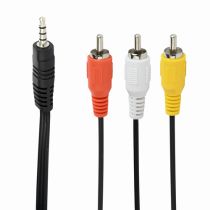gembird jack 3.5 mm 4 pins vers connecteur RCA x 3 (phono)