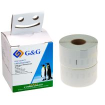 Revenda Papel - Etiquetas G&G 36mm x 89mm pb-ws comp. w. Dymo 99012  s0722400