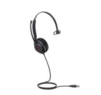 Yealink UH35 , casque noir, variante Microsoft Teams, USB-A, mono Ty