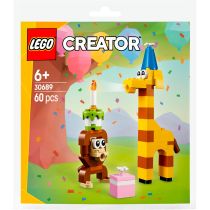Revenda Lego - LEGO 30689 Creator Birthday Party Animals, brinquedo construção  