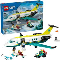 Revenda Lego - LEGO 60465 City Emergency Rescue Plane, brinquedo construção S 