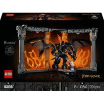 Revenda Lego - LEGO 10367 Icons The Lord the Rings: Balrog Bookend, brinquedo c