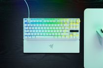 Razer Huntsman V3 Pro Clavier 8KHz sans touches - Blanc - US Layout