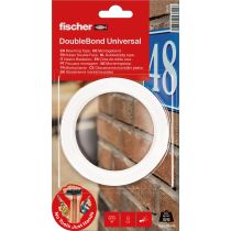 Revenda Colas e Fitas Adesivas - fischer GOW fita montagem universal, fita adesiva transparente, 3m 