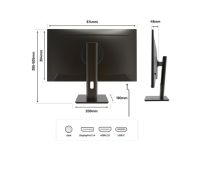 Ecran JAPANNEXT 68,5cm JN-IPS27FHDR-C65W-HSP 16:9 HDMI/DP FHD