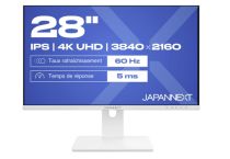 Ecran JAPANNEXT 71,1cm JN-IPS280UHD60F-P-W 16:9 HDMI/DP UHD