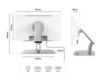 Ecran JAPANNEXT 54,6cm JN-IPS2152FHDR-C65W-FLD-T HDMI/DP Touch FHD