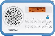 Radio Sangean PR-D18 (Traveller 180) Blanc Bleu