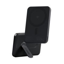 PanzerGlass potencia Powerbank w. Spin Stand 5000mAh Space Negro