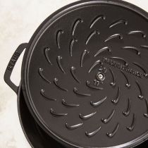 Staub Rôtissoire Chistera 28 cm noir, Fonte
