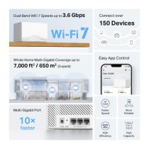 TP-LINK BE3600 Whole Home Mesh Wi-Fi 7 System