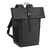 Rivacase 7826 Mochila Eden 14 ECO Funda negra enrollable portátil