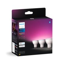 Philips Hue Blanc Color Ambiance GU10 Lot trois 3x350lm