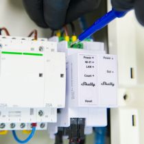 Shelly Relais Pro 3EM-3CT63 WLAN LAN Compteur électrique Incl. fonctio