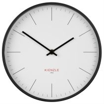 achat Horloge - KIENZLE DCF Horloge murale radiocommandée Moderne blanche, 25 cm 14979