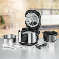 Cuiseur de riz Rommelsbacher MRK 650 Multi Reiskocher, Noir
