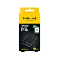Intenso Powerbank B10000 Noir 12W + USB-A pour Type-C