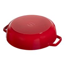 Staub Rôtissoire Chistera 28 cm rouge cerise