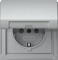 GIRA 445465 SCHUKO KD Gira TX_44 F Alu