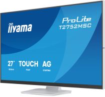 Ecran IIYAMA 68.6cm (27´´) T2752MSC-W1AG 16:9 Touch HDMI+DP+2xUSB